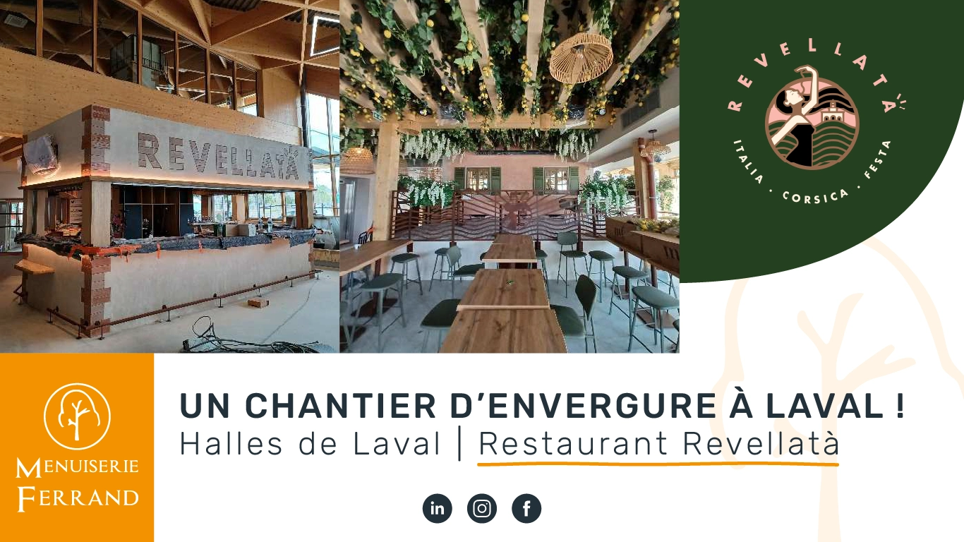 Chantier Restaurant Revellata Halles Laval